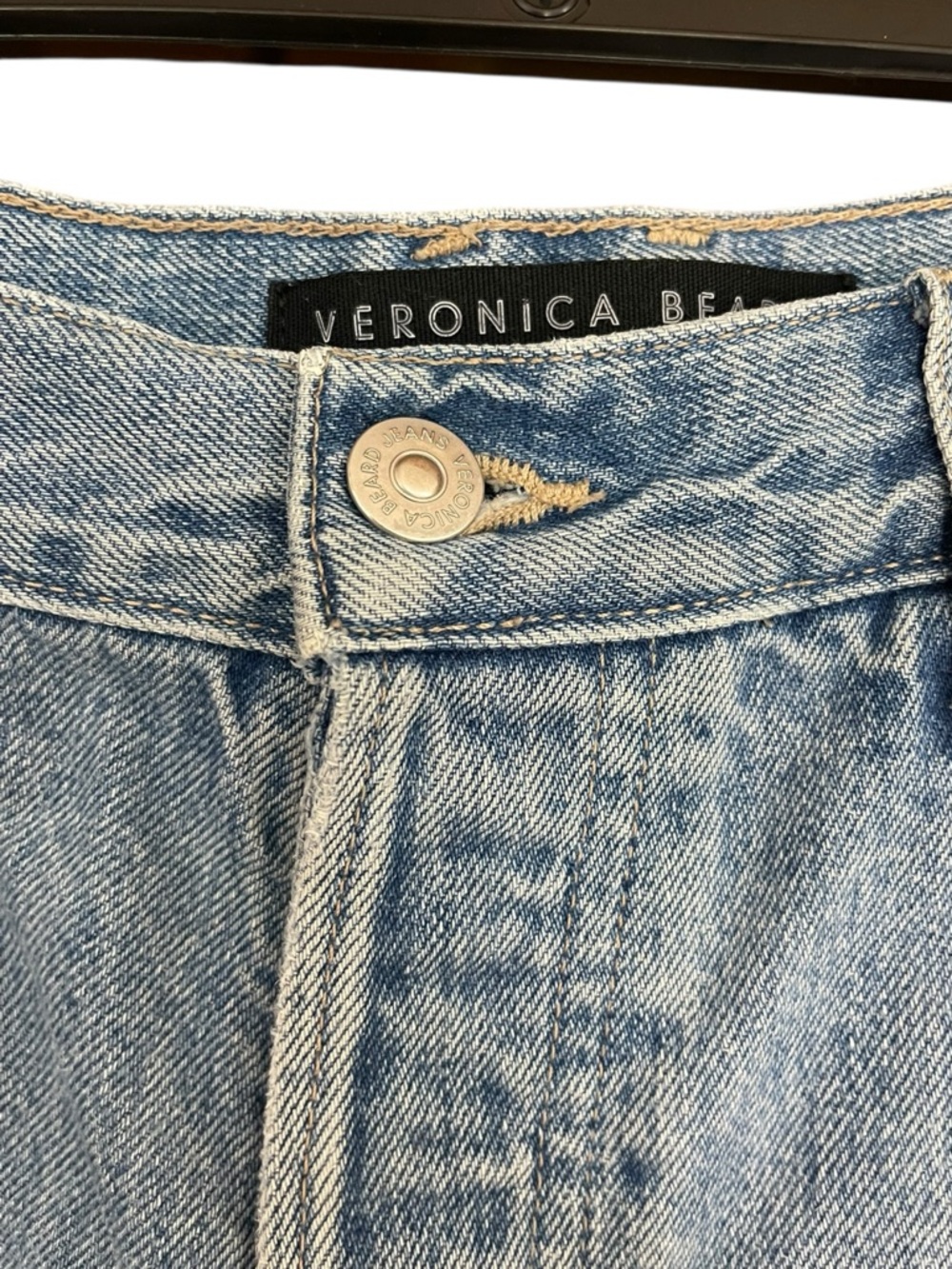 Veronica Beard Ines Girlfriend Jeans Blue - Picture 2 of 8